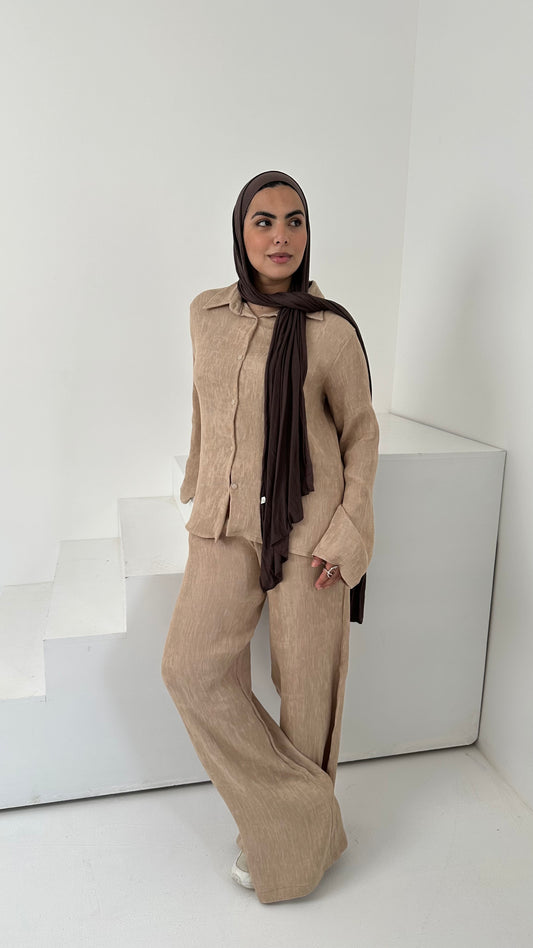 Elara set In Beige