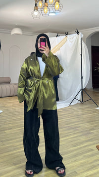 Miralle Kimono In Lime